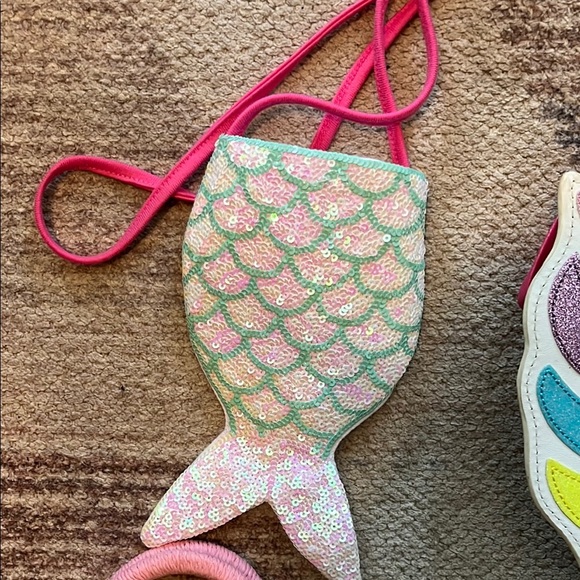 Unicorn and Mermaid kids purses - Picture 5 of 5